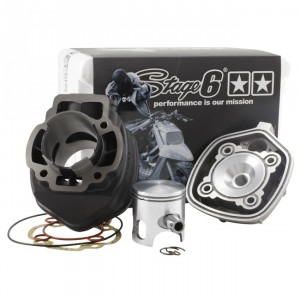 Zylinderkit Stage6 STREETRACE 70cc, Guss, d=47mm, Piaggio LC