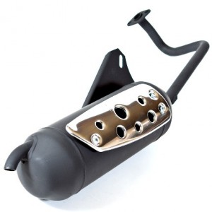 Auspuff Tecnigas Silent Pro, 4-Takt, Gy6 Motoren, ohne ABE