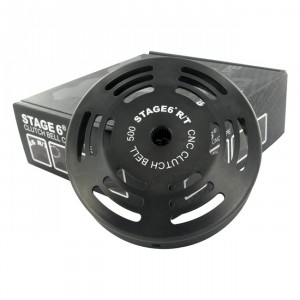 Kupplungsglocke Stage6 R / T CNC -Type 500, Piaggio / Peugeot / Honda / GY6 (4-Takt), d=107mm