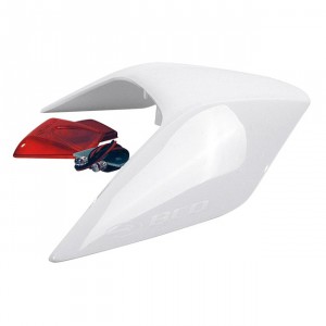Heckspoiler BCD, universal, ohne Stoplicht, weiss (Ref. AILERON00101)