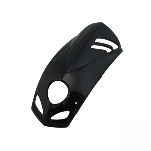 Frontverkleidung BCD, Peugeot Ludix, schwarz (Ref. FACEAVANT00402)