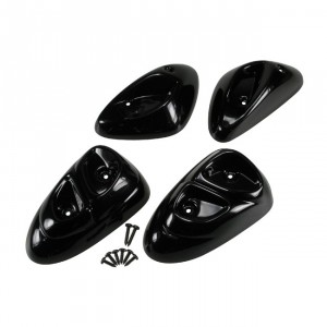Seitenprotektoren BCD, MBK Stunt / Yamaha Slider, schwarz (Ref. PL00102)