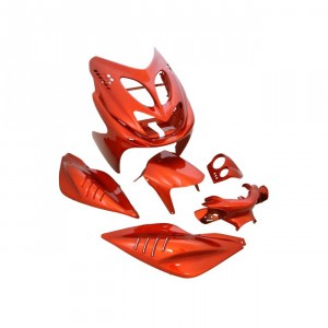 Verkleidungskit STR8 MINI, 7 Teile, Aerox/Nitro, orange metallic