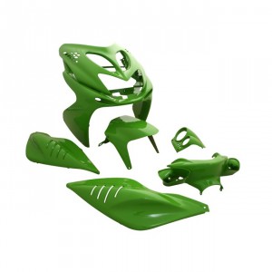 Verkleidungskit STR8 MINI, 7 Teile, Aerox/Nitro, kawa gr�n