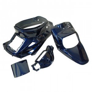 Verkleidungskit STR8 komplett 4 Teile, MBK Booster / Yamaha BWs (vor Bj. 2004), blau