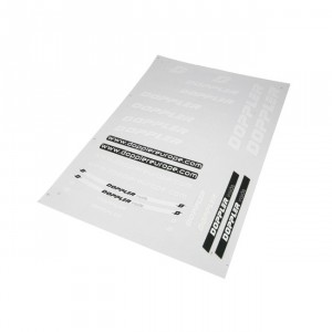 Stickerset Doppler, wei�