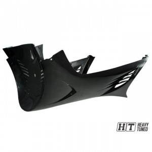 Verkleidung DMP, Unterboden, MBK Nitro / Yamaha Aerox, unlackiert, 3 Teilig