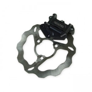 Bremsenkit Galfer Oversize Racing, MBK Nitro / Yamaha Aerox (Wave-Bremsscheibe, 4-Kolben-Radialbremssattel, Adapter)