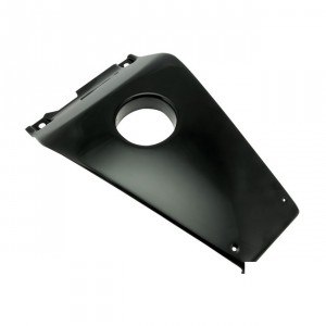 Soziusabdeckung MTKT Version 2007, Yamaha Aerox / MBK Nitro, schwarz