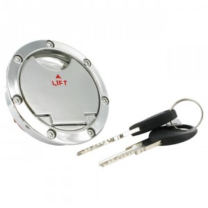 Tankdeckel STR8, MBK Nitro / Yamaha Aerox, chrom