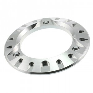 Tankdeckel-Cover STR8, Gilera Runner (ab Bj. 08/2005), alu