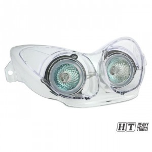 Scheinwerfer STR8 Doppeloptik, MBK Nitro / Yamaha Aerox, Klarglass