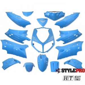 Verkleidung 13 Teilig StylePro, Peugeot Speedfight 2 Baby Blau (letztes Set dieser Sorte! 13 Teile)