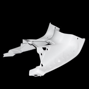 Trittbrett / Innenraumverkleidung - Maxtuned, Peugeot Speedfight 2 - weiß