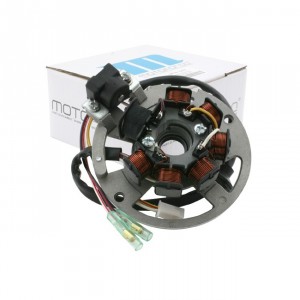 Lichtmaschine (Zündung) Motoforce, ohne Rotor, CPI / Keeway / China 2-Takt, (3 Pins / 2 Einzelkabel)