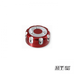 Tankdeckel Derbi Senda, Rot/Chrom , StylePro