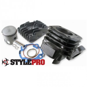 Zylinder StylePro STREETRACE 70ccm, Guss, Minarelli AC, 10mm, inkl. Zylinderkopf