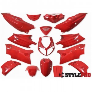 Verkleidung 15 Teilig StylePro, Peugeot Speedfight 2 Rot