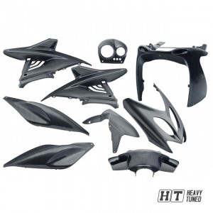 Verkleidungsset 9 Teilig, Yamaha Aerox, MBK Nitro -  real Carbon Look