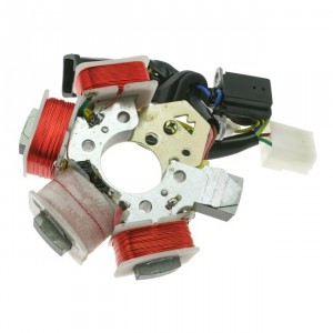 Lichtmaschine (Zündung) Motoforce, ohne Rotor, Piaggio (Purejet)