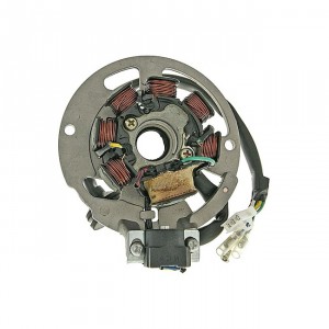 Lichtmaschine (Zündung) Motoforce, ohne Rotor, CPI / Keeway / China 2-Takt, (3 Pins / 3 Einzelkabel)