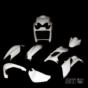 Verkleidungsset 9 tlg MXT Yamaha Jog R / RR  / Mach G, weiss