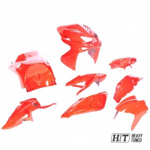 Verkleidungsset 9 Teilig MXT MBK Nitro,Yamaha Aerox - rot