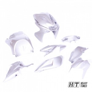 Verkleidungsset 9 Teilig MXT MBK Nitro,Yamaha Aerox - silber