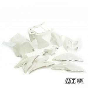 Verkleidungsset 9 Teilig MXT MBK Nitro,Yamaha Aerox - wei� - perlmut (Clean)