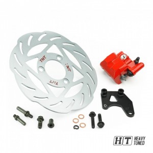 Bremsscheiben-Set - TNT Oversize, 240mm - Yamaha Aerox/ MBK Nitro - 4 Kolben Bremszange