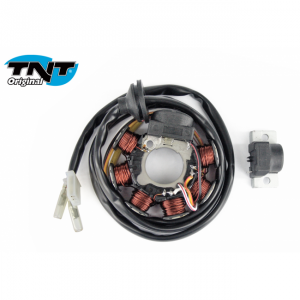 Lichtmaschine (Zündung) TNT, inkl. Rotor, Stator, Grundplatte, Minarelli stehend, bis Bj. 2003
