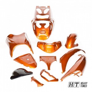 Verkleidungsset 11 tlg MXT Aprilia SR50 - 125, orange RÜCKLÄUFER!!!!