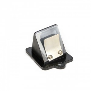 Racing Membranblock 2 Klappen, Glasfiber, Durchlass optimiert, für Piaggio Gilera 50 - 125 / 150 / 180 2Takt