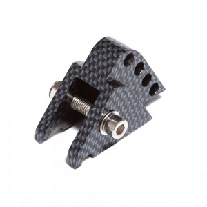 Höherlegungssatz Import 4-fach verstellbar, Minarelli liegend, carbon - look